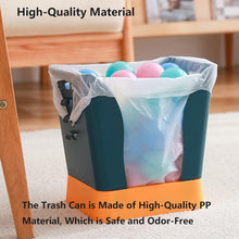 Waste Bin Trash Can Waste Container Expandable Trash Can Plastic Trash Can Plastic Garbage Can Expandable Trash Bag Holder Large Capacity For Kitchen Bathroom Living Room Bedroom Outdoor (1 Pc)
