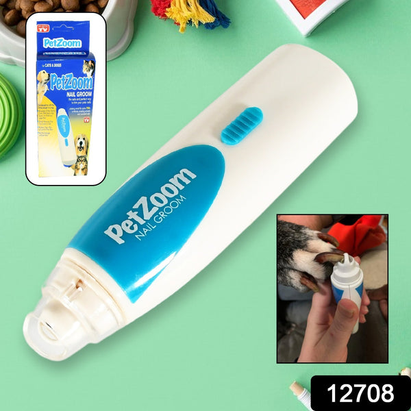 Electric Pet Nail Paw Trimmer Clipper For Dogs And Cats Nail Grinding Trimmer Cordless For Dogs  Cats (1 Pc  Battery Not Included)