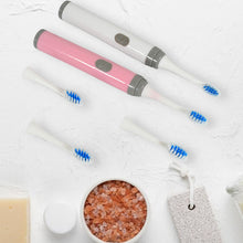 Adult Waterproof Electric Toothbrush Strong Sonic Charging With 4 Toothbrush Head And A Toothbrush Holder