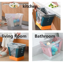 Waste Bin Trash Can Waste Container Expandable Trash Can Plastic Trash Can Plastic Garbage Can Expandable Trash Bag Holder Large Capacity For Kitchen Bathroom Living Room Bedroom Outdoor (1 Pc)