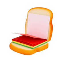 Sandwich Shaped Notepad  Sticky Notes  Memo Pads Unique Mini Notes (Multicolor)
