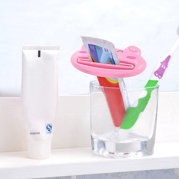 Toothpaste Tube Squeezer 3.5inch Animal Toothpaste Squeezer Tube Squeezer Toothpaste Clip For Extruding Toothpaste Facial Washing Milk Tomato Sauce And Other Tubular Items ( 1 Pc )
