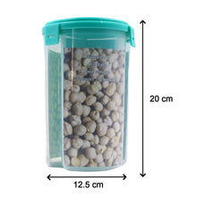3 In 1 Transparent Air Tight Storage Dispenser Container (With Color Box)