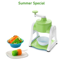 Ice Gola Maker Ice Snow Maker Machine  Ice Crusher  Indoor Outdoor Manual With Steel Blade  Antislip Grip