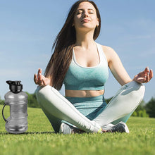 Sports Gym 1.5 Liters Gallon Water Bottle With Mixer And Strainer