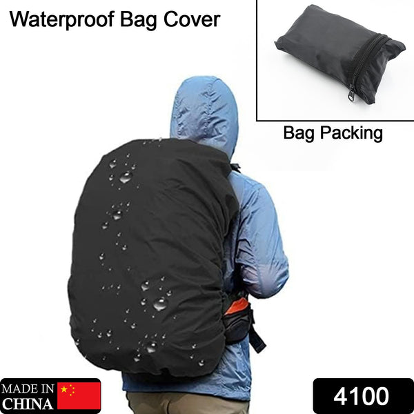 Heavy Waterproof Nylon Rain Coverdust Cover - Elastic Adjustable For Laptop Bags And Backpacks School Bag Waterproof Cover Dust Proof Backpack Laptop Bag Cover (1pc)