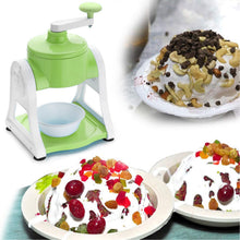 Ice Gola Maker Ice Snow Maker Machine  Ice Crusher  Indoor Outdoor Manual With Steel Blade  Antislip Grip