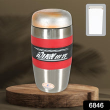 Steel Travel Mugtumblercup Double Walled With Rubber Grip 400ml