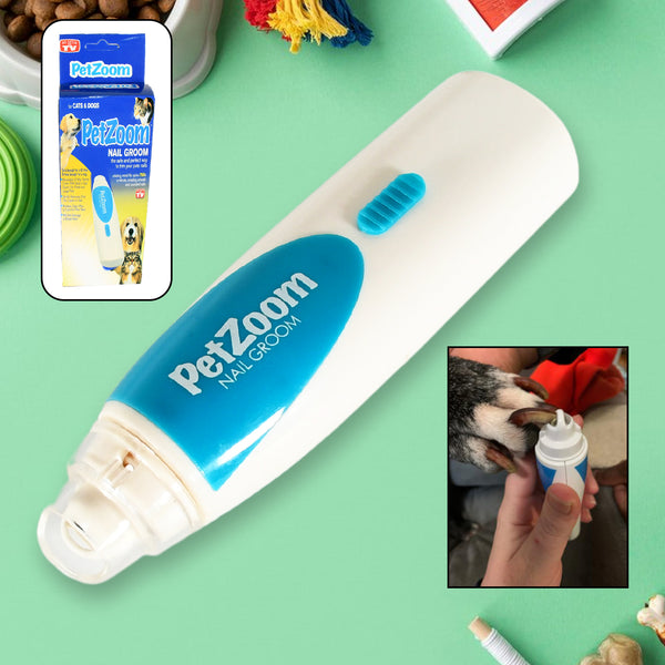 Electric Pet Nail Paw Trimmer Clipper For Dogs And Cats Nail Grinding Trimmer Cordless For Dogs  Cats (1 Pc  Battery Not Included)