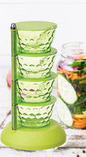 4 In 1 Multipurpose 360 Degree Rotating Pickle Rack Container For Kitchen
