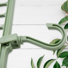 Hole Plastic Hanger Hanging Hook Indoor Wardrobe Clothes Organization Storage Balcony Windowsill Suit Racks