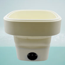 Folding Washing Machine Mini Portable Washing Machine Deep Cleaning Half Automatic Washt Mini Foldable Washing Machine Suitable For Socks Underwear Baby Clothes