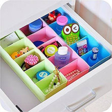 Multi-function Desktop Drawer Storage Box Clothing Organizer 5 Grid Storage Box Underwear Socks Ties Organizer Box (4 Pc Set)