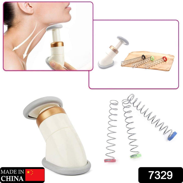 Massager For Men Women Double Chin Up Neckline Slimmer Machine And Jawline Exerciser Tool With Neck Slimming Rubber  Chinfat Reducer Exerciser (1 Pc)