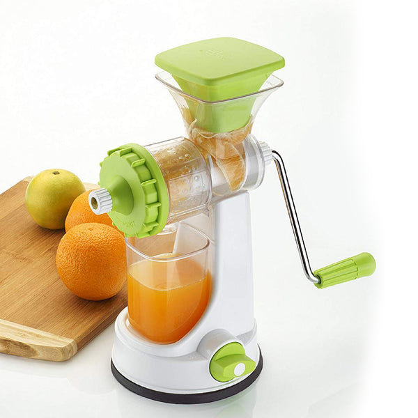 Kitchenware Plastic Hand Juicer New Smart Fruit  Vegetable Multipurpose Juicer 8103 (Color random Green blue red orange) ( Colors May Vary )  (Multicolor Pack Of 1)