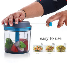 Master Chopper With 5 Stainless Steel Blades Xl Large Jumbo Chopper 8107 (900 Ml)