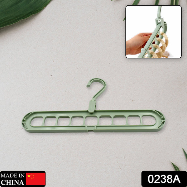 Hole Plastic Hanger Hanging Hook Indoor Wardrobe Clothes Organization Storage Balcony Windowsill Suit Racks