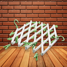 Big Adjustable Clothes Hanger Windproof Tumble Dryer Extendable Socks Washing Liner Plastic Drying Rack Sock Hanger Foldable Hanger Underwear Dryer With 29 Clips