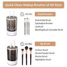 Automatic Makeup Brush Cleaner Fast Electric Brush Cleaner Hand Free Machine Super Clean Brush Washer  Brushes Organizer Tool (1 Pc)
