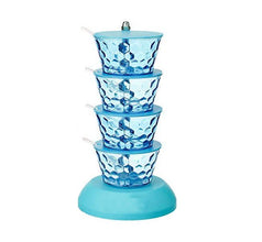 4 In 1 Multipurpose 360 Degree Rotating Pickle Rack Container For Kitchen
