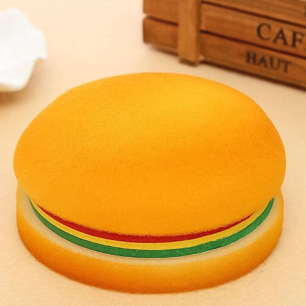 Burger Shaped Notepad  Sticky Notes  Memo Pads Unique Mini Notes (Multicolor)