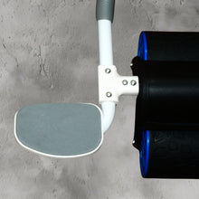 Abdominal Roller Wheel Automatic Rebound Sponge Handle Double Wheel Abdominal Roller Non-slip Timer Function With Elbow Support For Exercises For Body Fitness Strength Training Home Gym