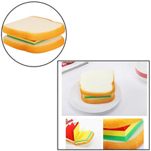 Sandwich Shaped Notepad  Sticky Notes  Memo Pads Unique Mini Notes (Multicolor)