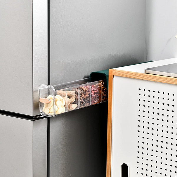 Quirk Drawer Underwear Organizer Divider Wall Mount 5 Cell Drawer Storage Boxes And Acrylic Organizers For Lingerie Socks Ties Data Cable Spices Organization And Storage.