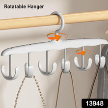 Tank Top Hanger 12-hook Space Saving Hanger Capacity Rotatable Wood Space Saving Hanger Closet Organizers And Storage For Dorm  Apartment For Tank Top